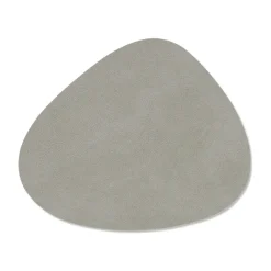 Nupo onderzetter (glazen) keerbaar curve 1 St., lichtblauw-lichtgrijs