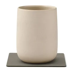Nupo onderzetter keerbaar square 1 St., Linen-Flint Grey