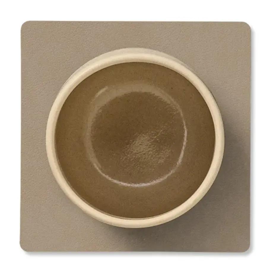 Nupo onderzetter square, Clay brown