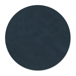 Nupo placemat circle keerbaar XL 1 St., Midnight blue-petrol