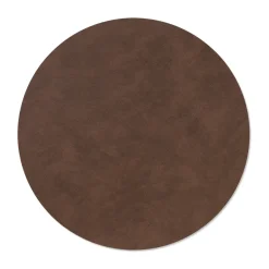 Nupo placemat circle XL, Donkerbruin
