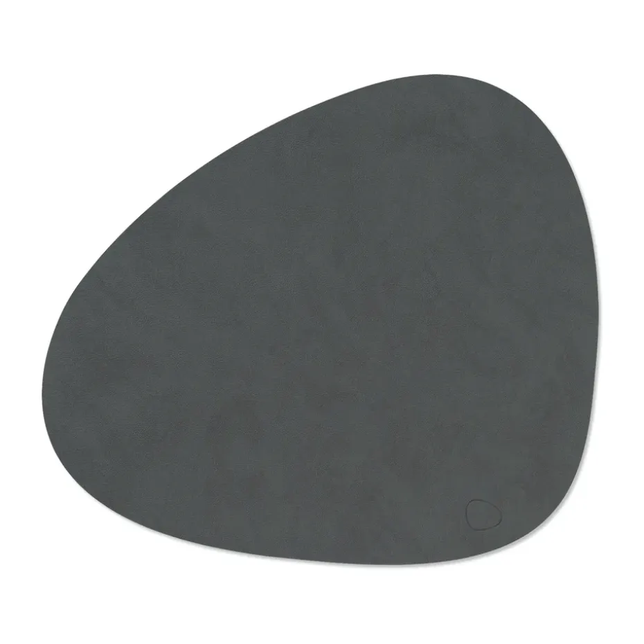 Nupo placemat curve L, antraciet