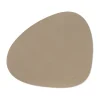 Nupo placemat curve L, Clay brown