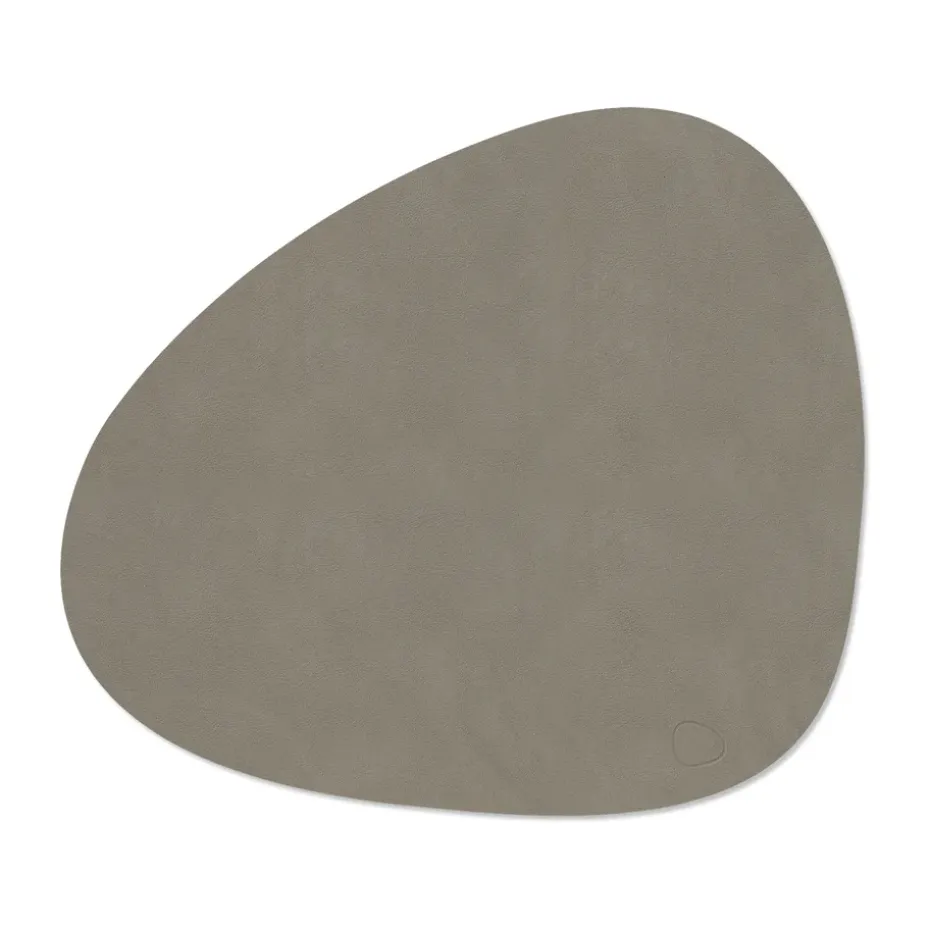 Nupo placemat curve L, Flint grey