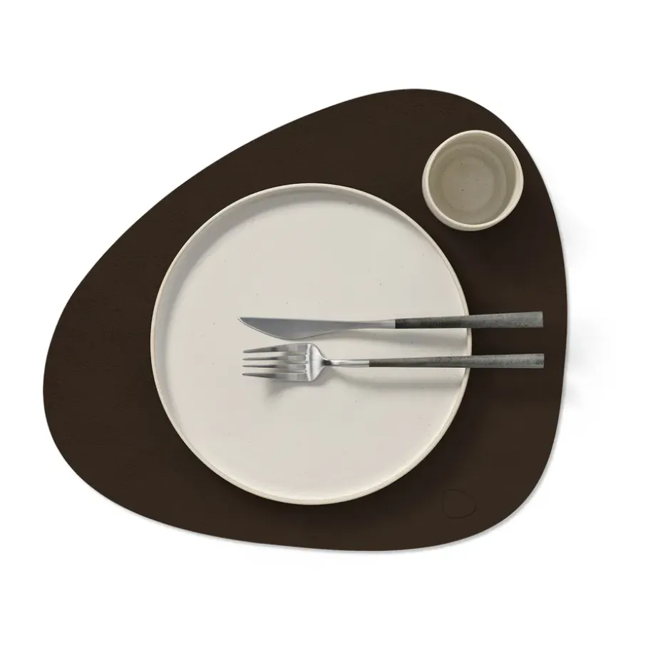 Nupo placemat curve L, Hazel