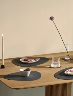 Nupo placemat curve M, Anthracite