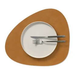 Nupo placemat curve M, Burned curry