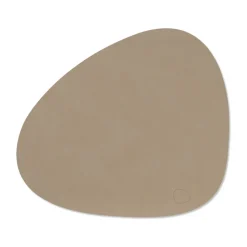 Nupo placemat curve M, Clay brown