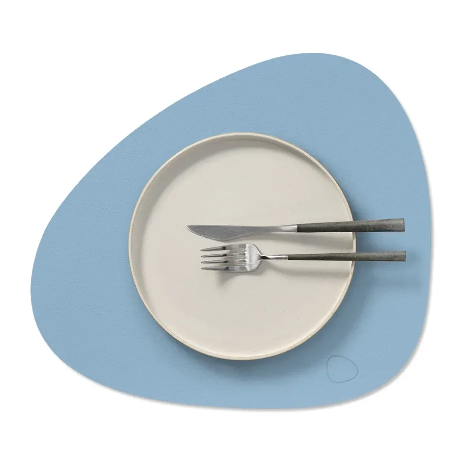 Nupo placemat curve M, Cool blue