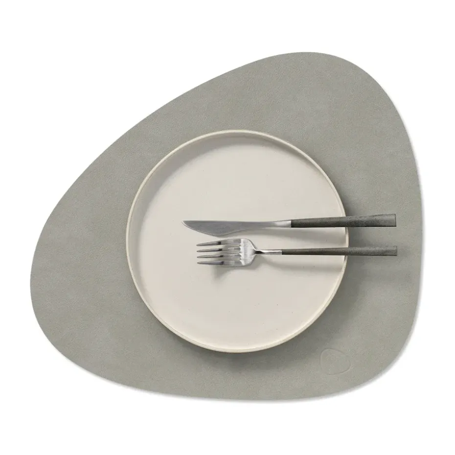 Nupo placemat curve M, Light grey