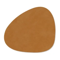 Nupo placemat curve S, Burned curry