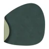 Nupo placemat keerbaar curve L 1 St., Dark green-olive green