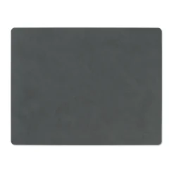 Nupo placemat keerbaar square L 1 St., antraciet-lichtgrijs