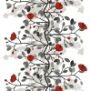 Ofelia tafelzeil, rood-bruin