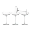 Opacity champagnecoupe 30 cl 4-pack, Helder