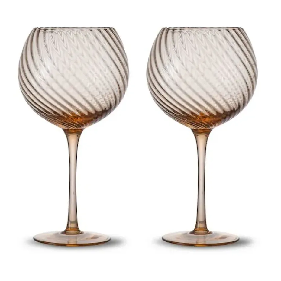 Opacity wijnglas 47 cl 2-pack, Perzik