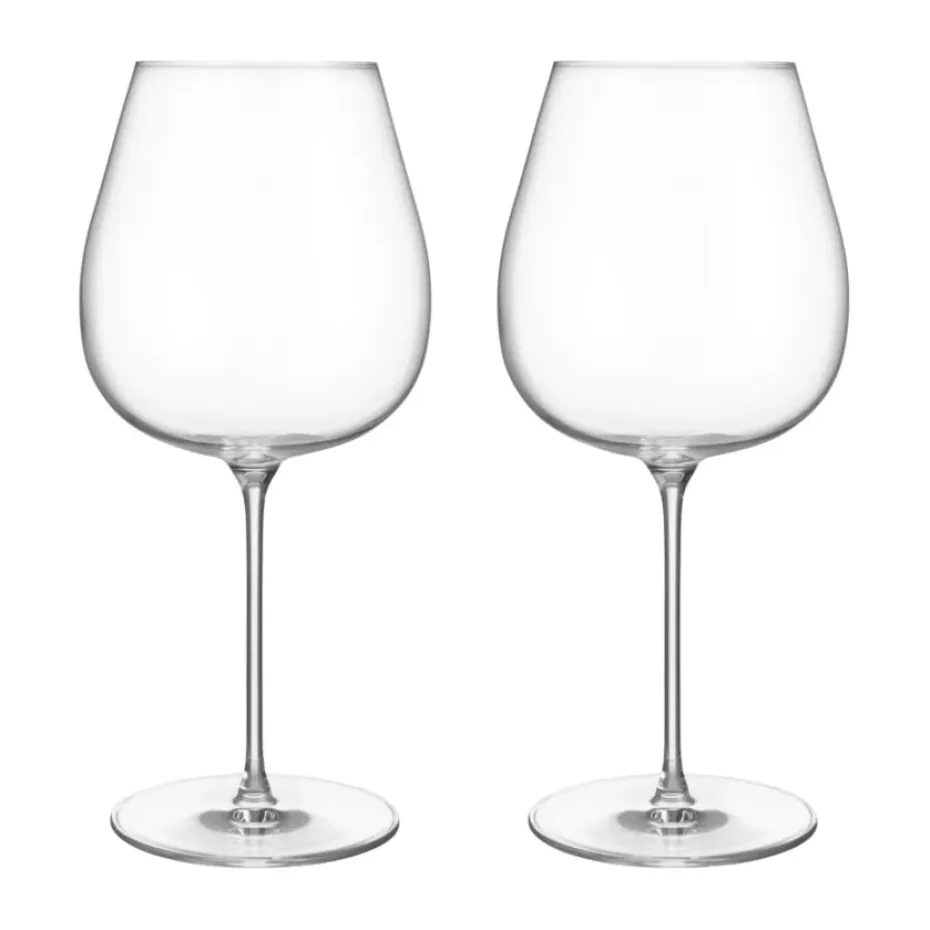 Orrefors x Björn Frantzén rode wijnglazen 2-pack, 75 cl