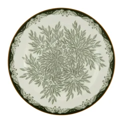 Ostindia Floris bord Ø27 cm, Groen