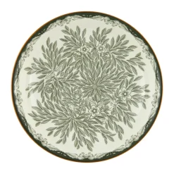 Ostindia Floris diep bord Ø22 cm, Groen