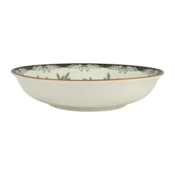 Ostindia Floris diep bord Ø22 cm, Groen