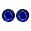Ottolenghi Feast diep bord Ø22 cm 2-pack, Dark blue stripes-white