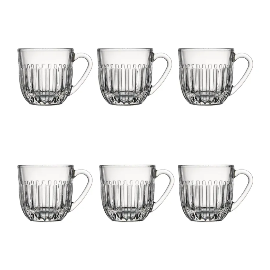Ouessant espressoglas 9 cl 6-pack, Transparant