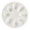 Oyster bord Ø27 cm, Wit