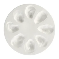 Oyster bord Ø27 cm, Wit