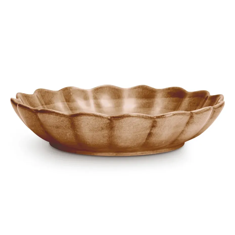 Oyster schaal Ø31 cm, Cinnamon
