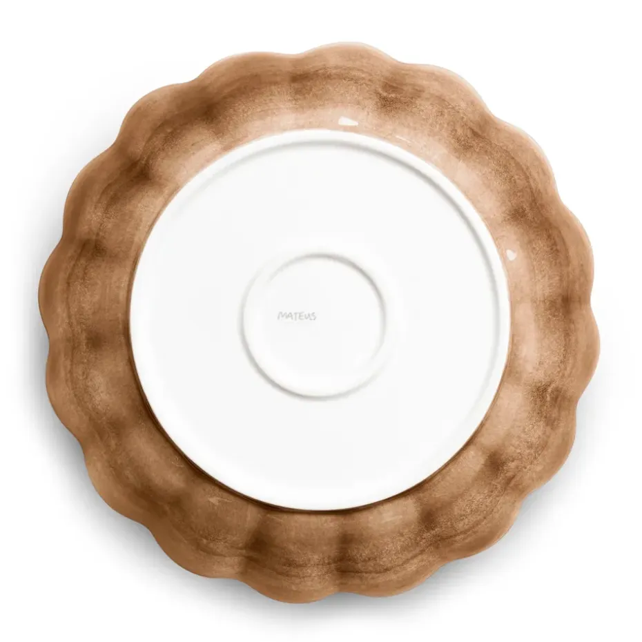 Oyster schaal Ø31 cm, Cinnamon