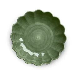 Oyster schaal Ø31 cm, Forest green