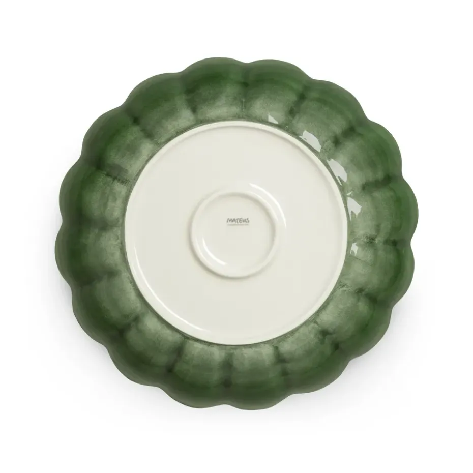 Oyster schaal Ø31 cm, Forest green