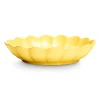 Oyster schaal Ø31 cm, Geel