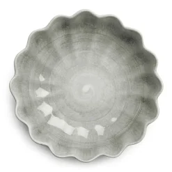 Oyster schaal Ø24 cm, Grijs