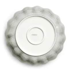 Oyster schaal Ø24 cm, Grijs