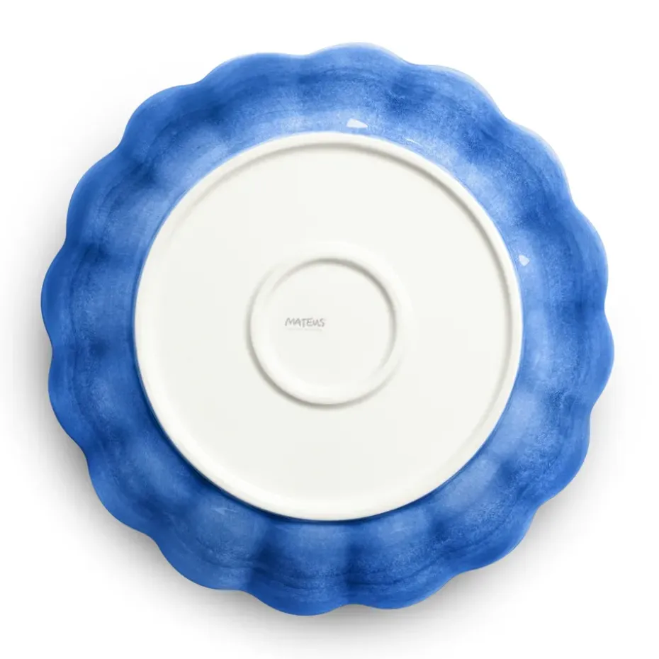 Oyster schaal Ø31 cm, Lichtblauw