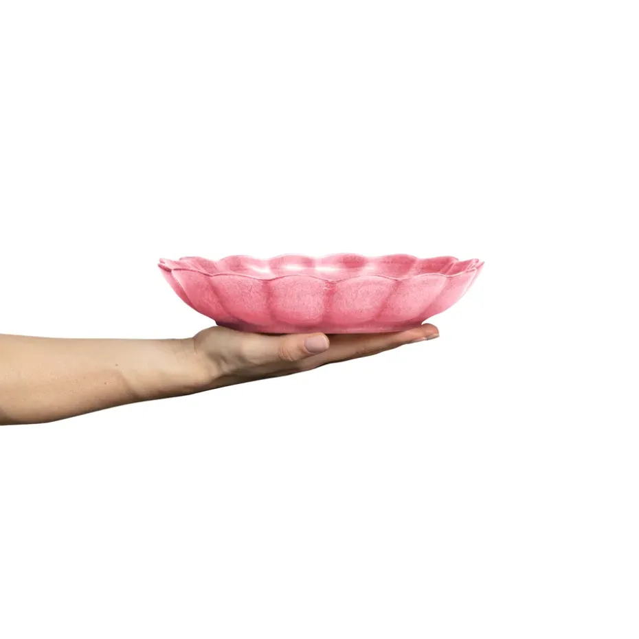 Oyster schaal Ø24 cm, Roze