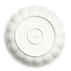 Oyster schaal Ø31 cm, wit