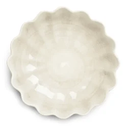 Oyster schaal Ø24 cm, Zand