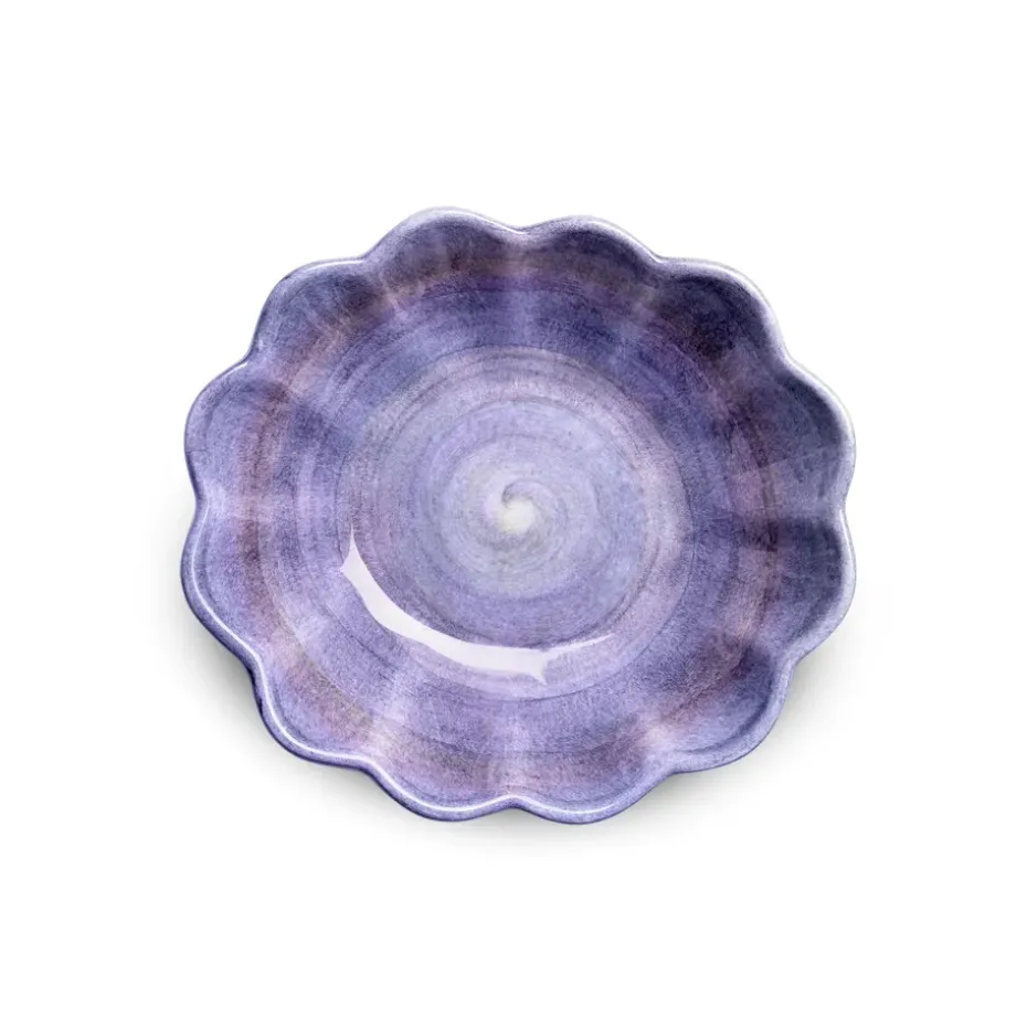 Oyster schaal 16x18 cm, Viool