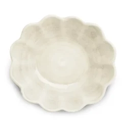 Oyster schaal 16x18 cm, Zand