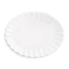 Oyster schotel 30x35 cm, Wit