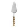 Panda taartschep 25 cm, Bamboo licht