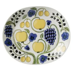 Paratiisi bord ovaal 36 cm, Blauw