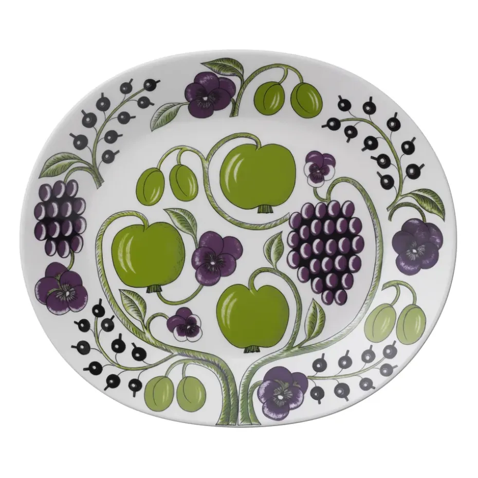 Paratiisi bord ovaal 36 cm, Paars