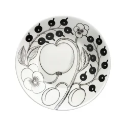 Paratiisi schotel Ø16,5 cm voor theekop 28 cl, Zwart