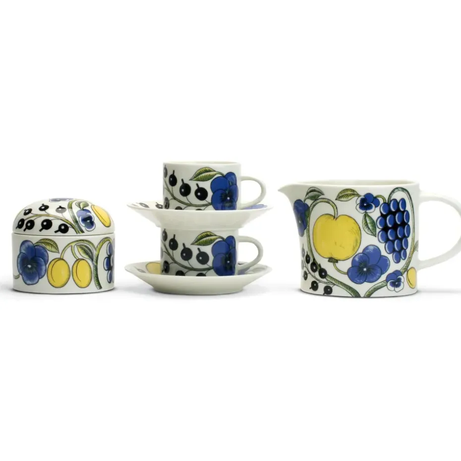 Paratiisi schotel Ø16,5 cm voor theekop 28 cl, Blauw