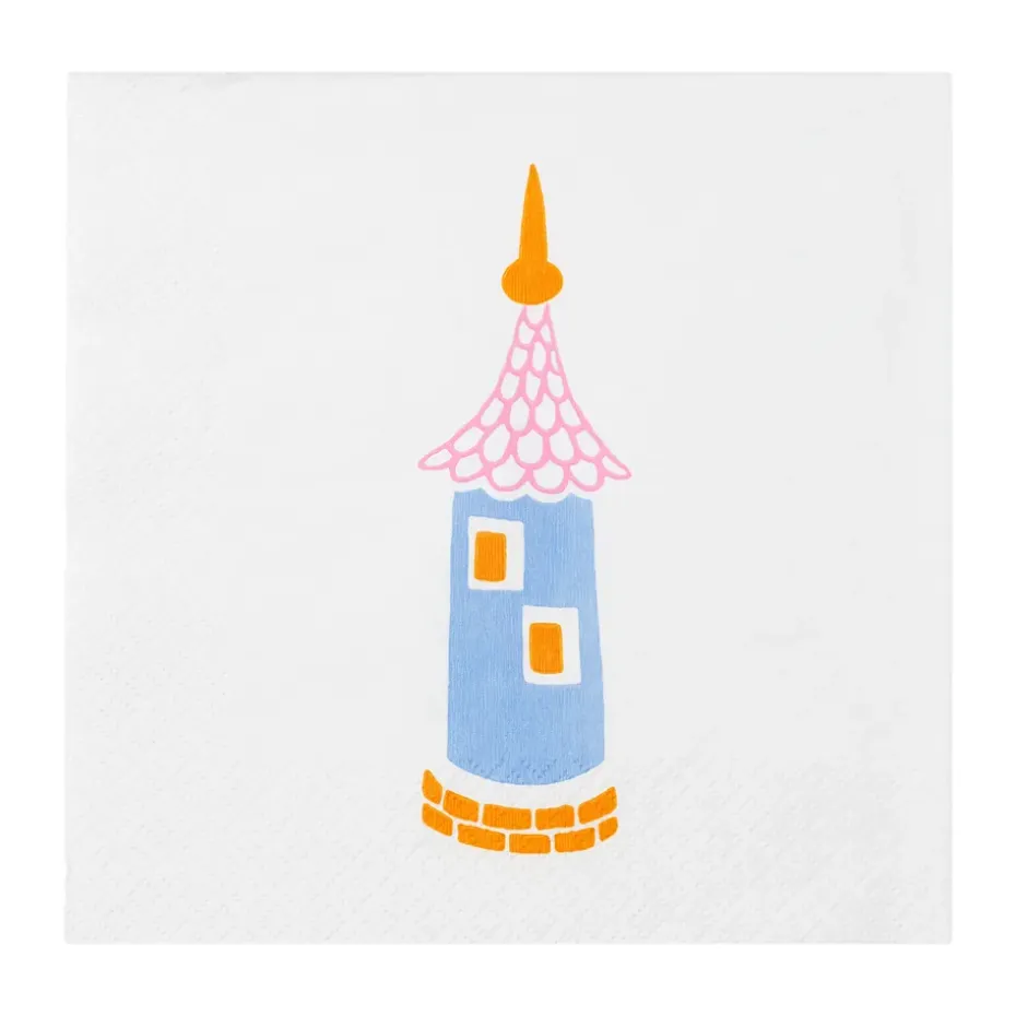 Party Moomin papieren servetten 33x33 cm 20-pack, Multi