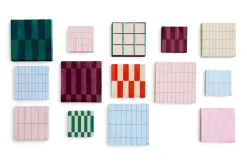 Pattern Lunch servet 33x33 cm 20-pack, Light pink-rose