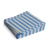 Pattern Lunch Stripe servet 33x33 cm 20-pack, Grey-blue pillar
